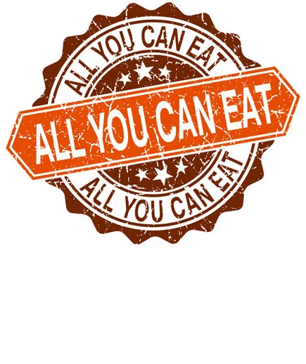 All you can eat-stempel